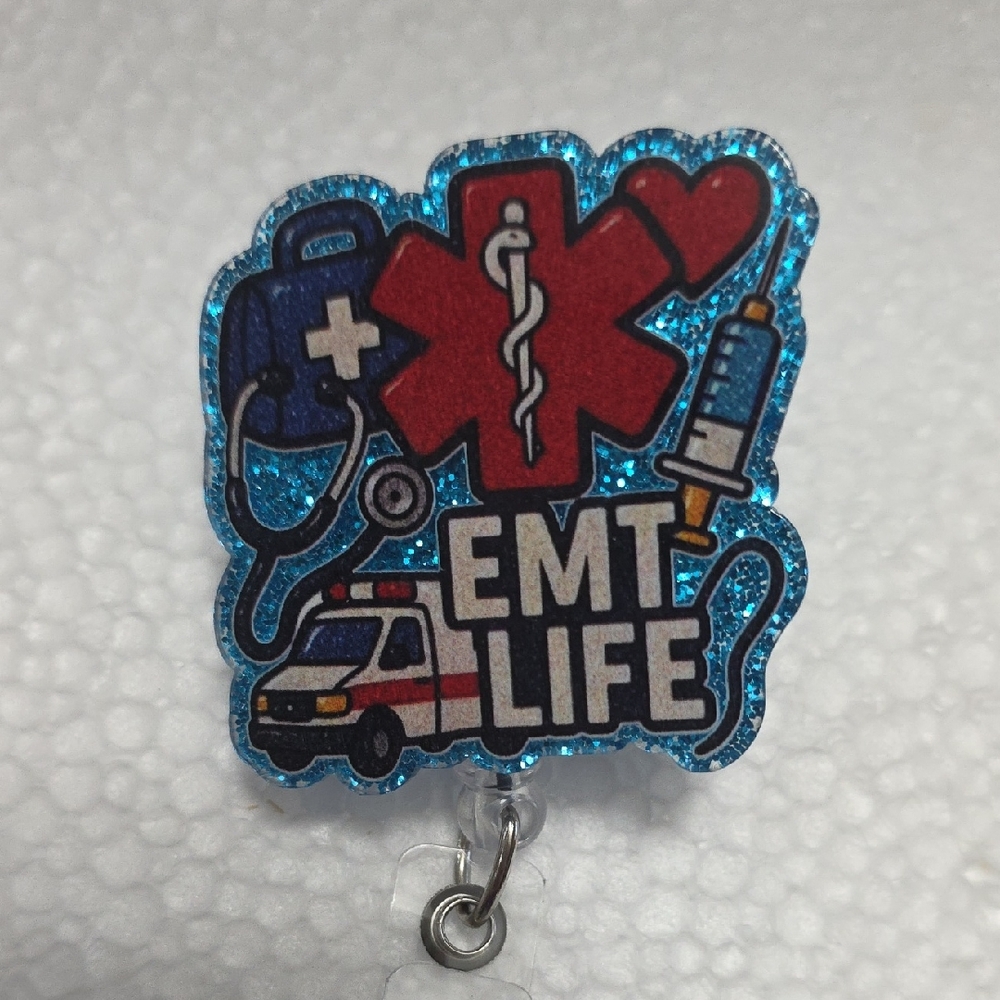 *Set* Badge Reel EMT